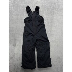 Columbia Snow Pants Youth XXS 4-5 Black Bib Insulated Outgrown Ski Salopettes